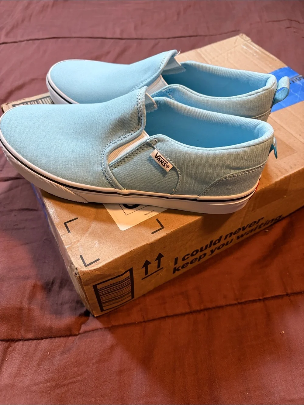 Men’s Slip On Sneakers by Vans Brand. NWOT!